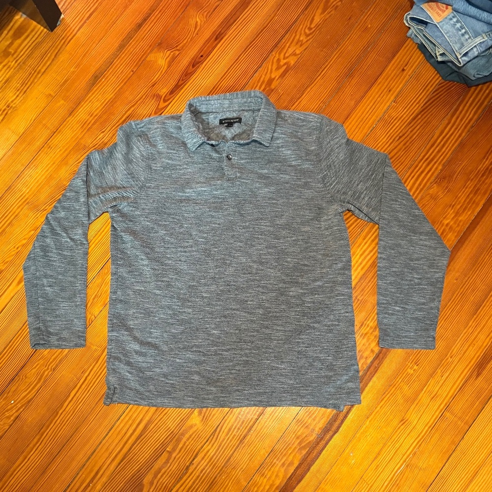 Banana Republic long sleeve polo